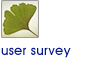 User survey